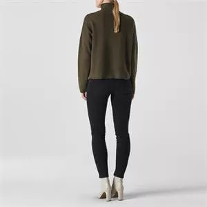 Whistles Sculpted Skinny Black Jeans